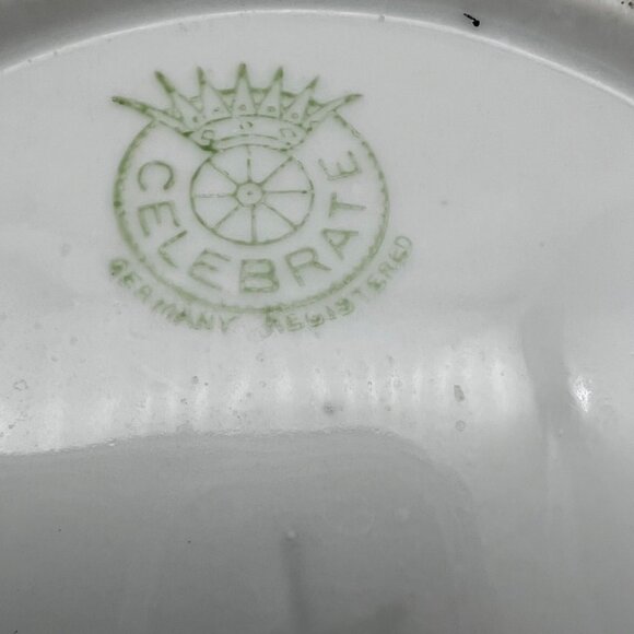 Celebrate Germany Cherub Pitcher Gold Trim 6.25" Porcelain Jug Cupid Art - Picture 6 of 9